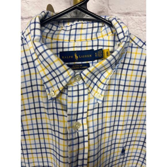 Authentic Polo Ralph Lauren Classic Fit CLBDPPCS- Long Sleeve Sport Shirt - Picture 3 of 7